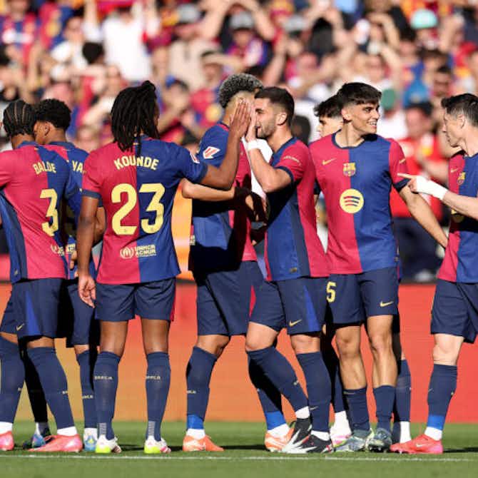 Preview image for La Liga round-up: Lewandowski shines for Barca, Madrid keep up the pressure, Atletico stutter