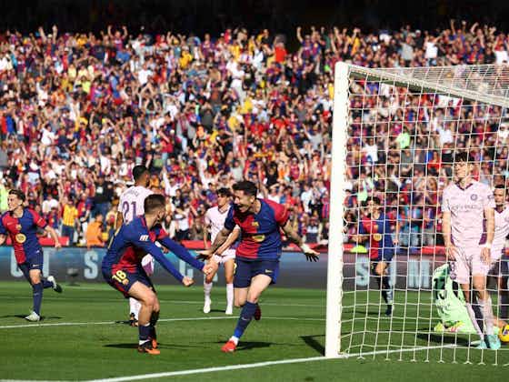 Article image:Barcelona break Girona’s resolve on the counter to reopen gap to Real Madrid at the top